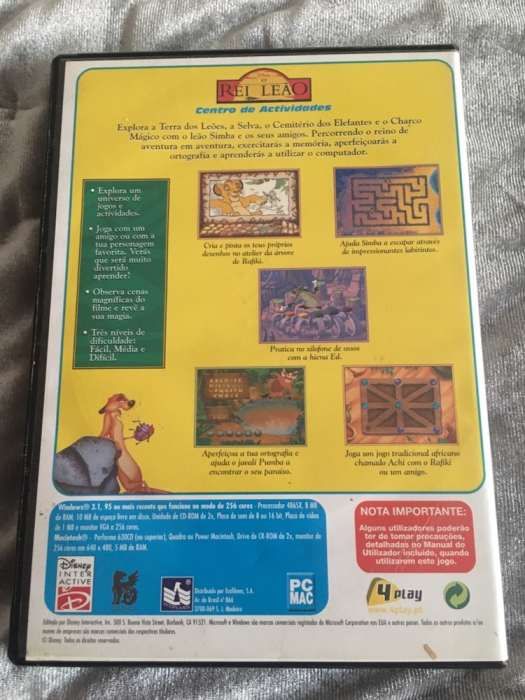 3 jogos Disney Classic para o computador