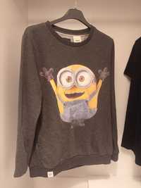 Bluza szara z minionkiem