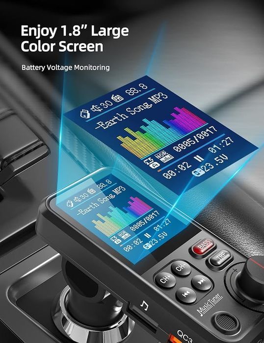 nulaxy km30 adapter bluetooth do rozmów w trybie głośnomówiącym vv