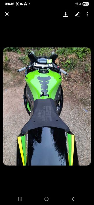 Sem garantia porque e mota de corridas