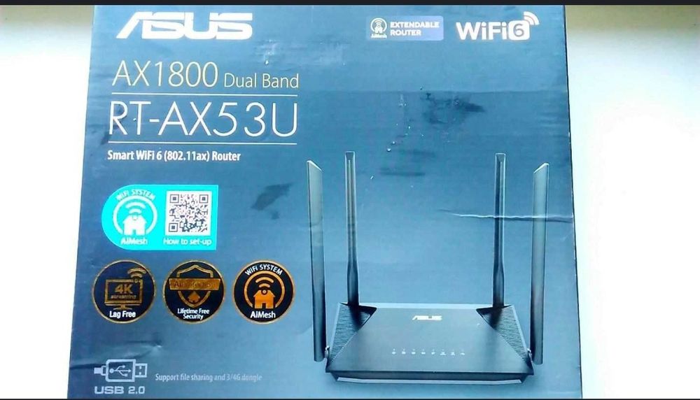 Роутер Keenetik ASUS RT-AX53U