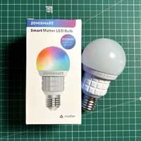 Lampada Inteligente Matter over Wifi da Zemismart - 7W RGB CW