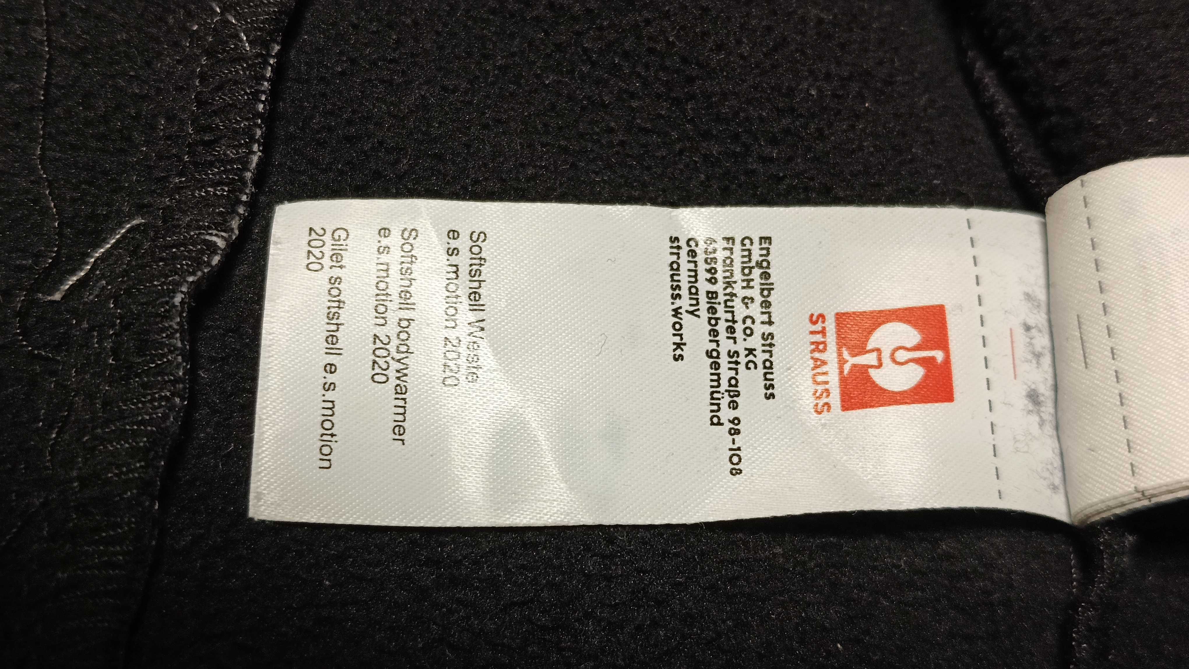 Męska kamizelka softshell ENGELBERT STRAUSS MOTION 2020 r.2XL stan bdb