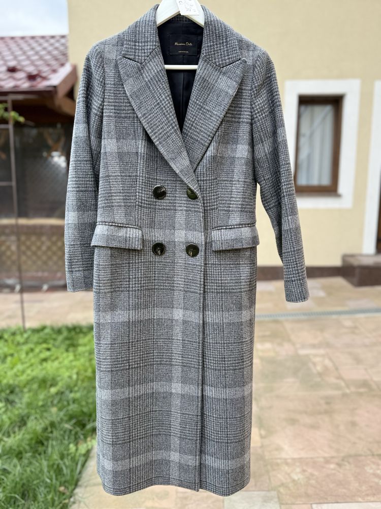 Пальто шерстяне Massimo Dutti 34р в ідеалі!