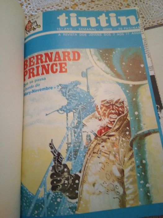 Tintim encadernado