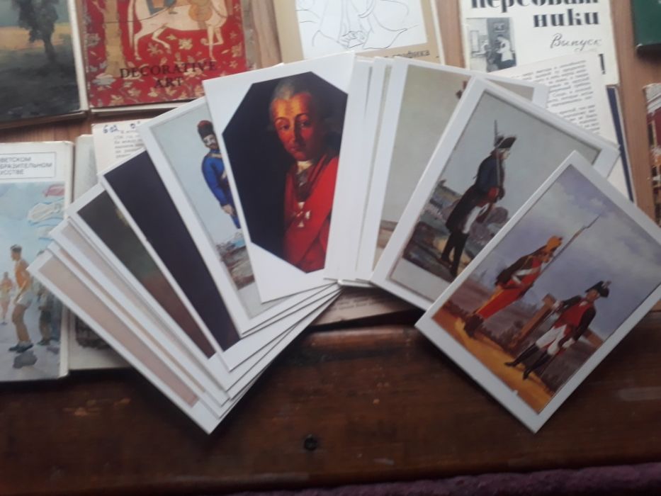 Советские открытки комплекты