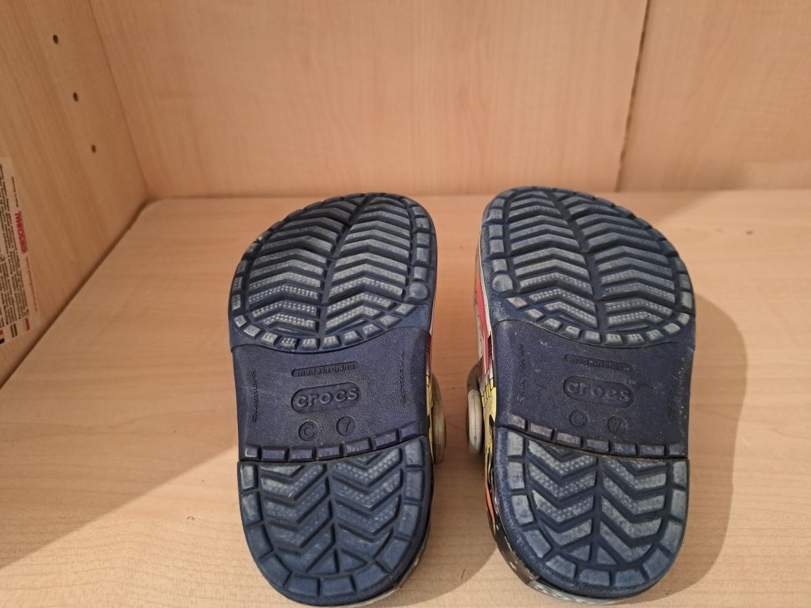 Oryginalne crocsy dziecięce ŚWIECIĄCE rozmiar 7