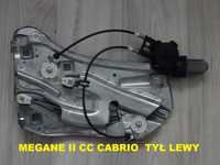Podnośnik Szyby Renault Megane II 2 CC Cabrio Tył Lewy 02-08 (1022)