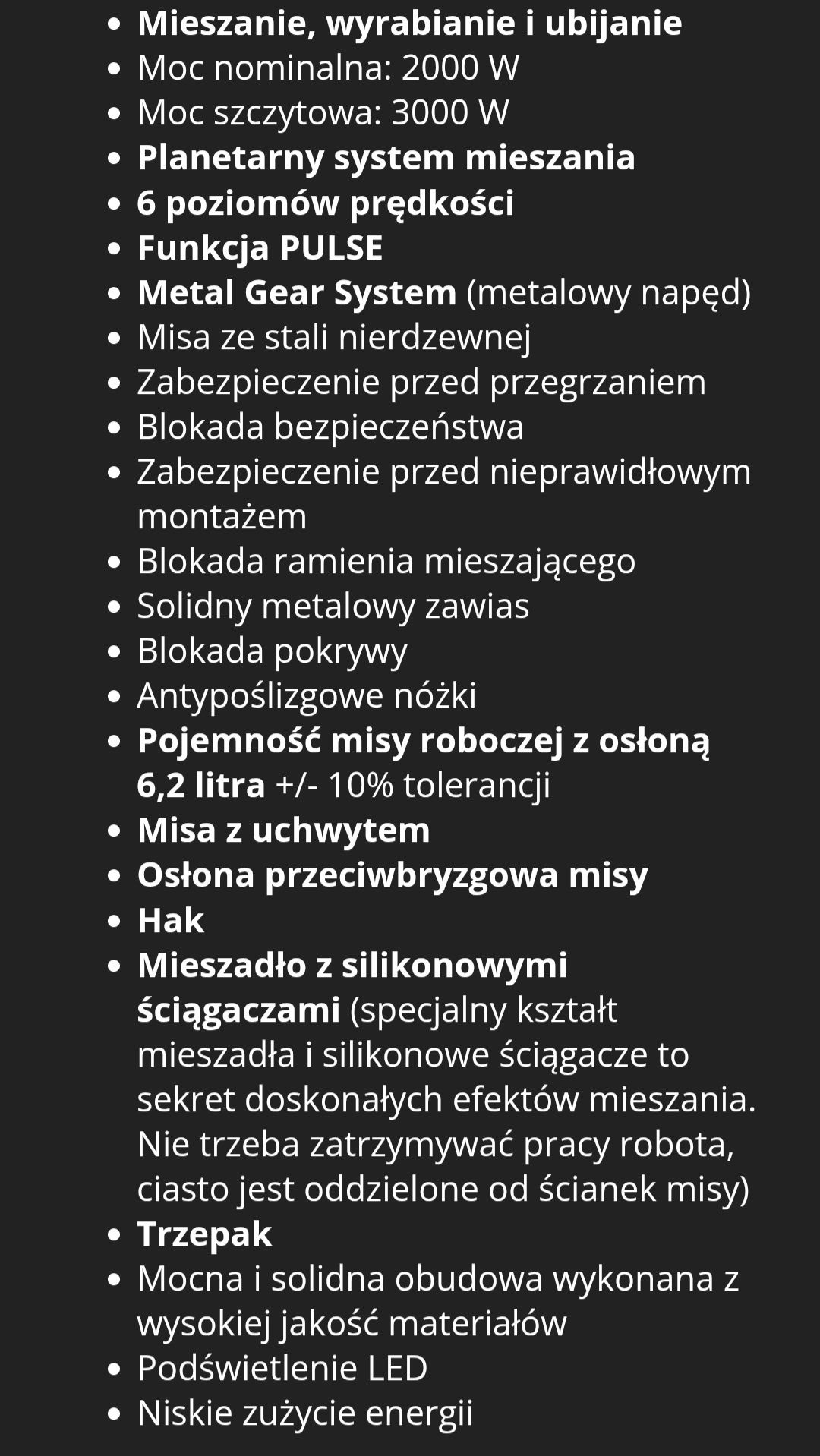 Kerch Progesjonalny Robot Planetarny  MyChef NOWY