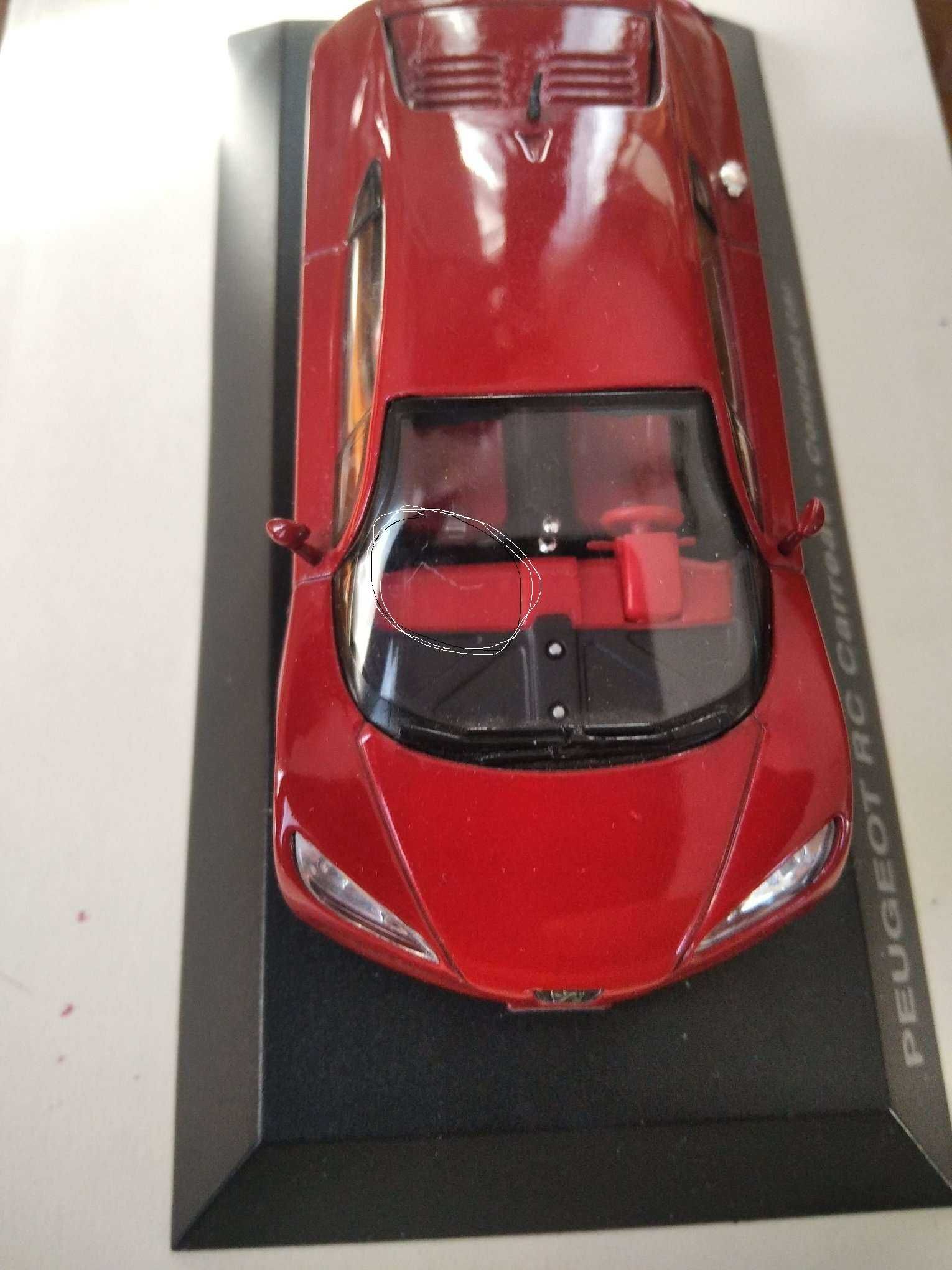 Peugeot RC Carreau Concept Car, skala 1/43, firma Norev