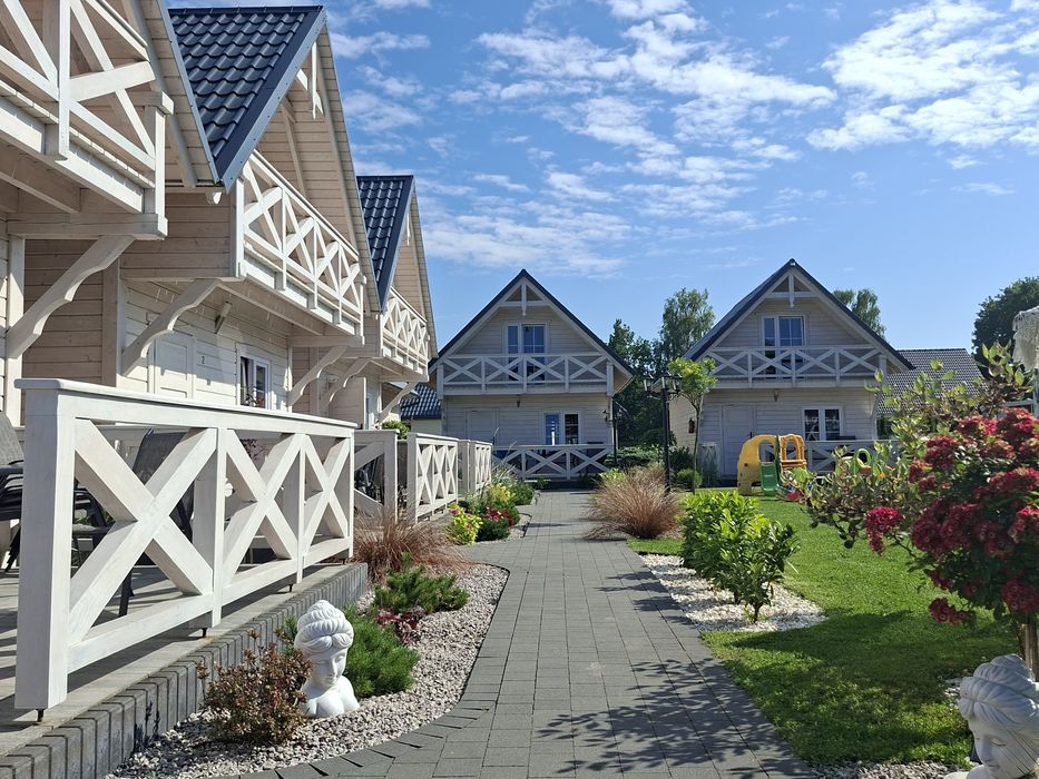 Jantarowe Domki nad morzem Jantar gm. Stegna domek apartament domek