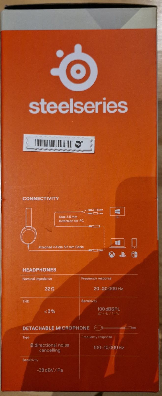 Słuchawki steelseries arctis 1