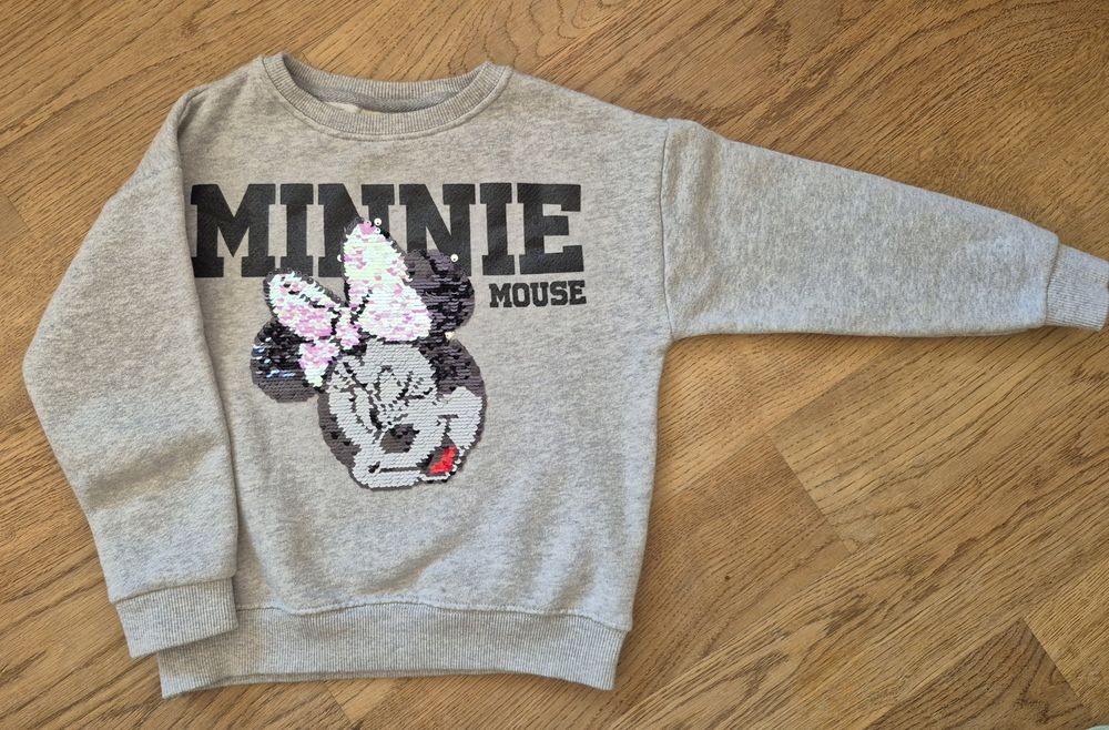 Bluza marki Zara magiczne cekiny Myszka Mini