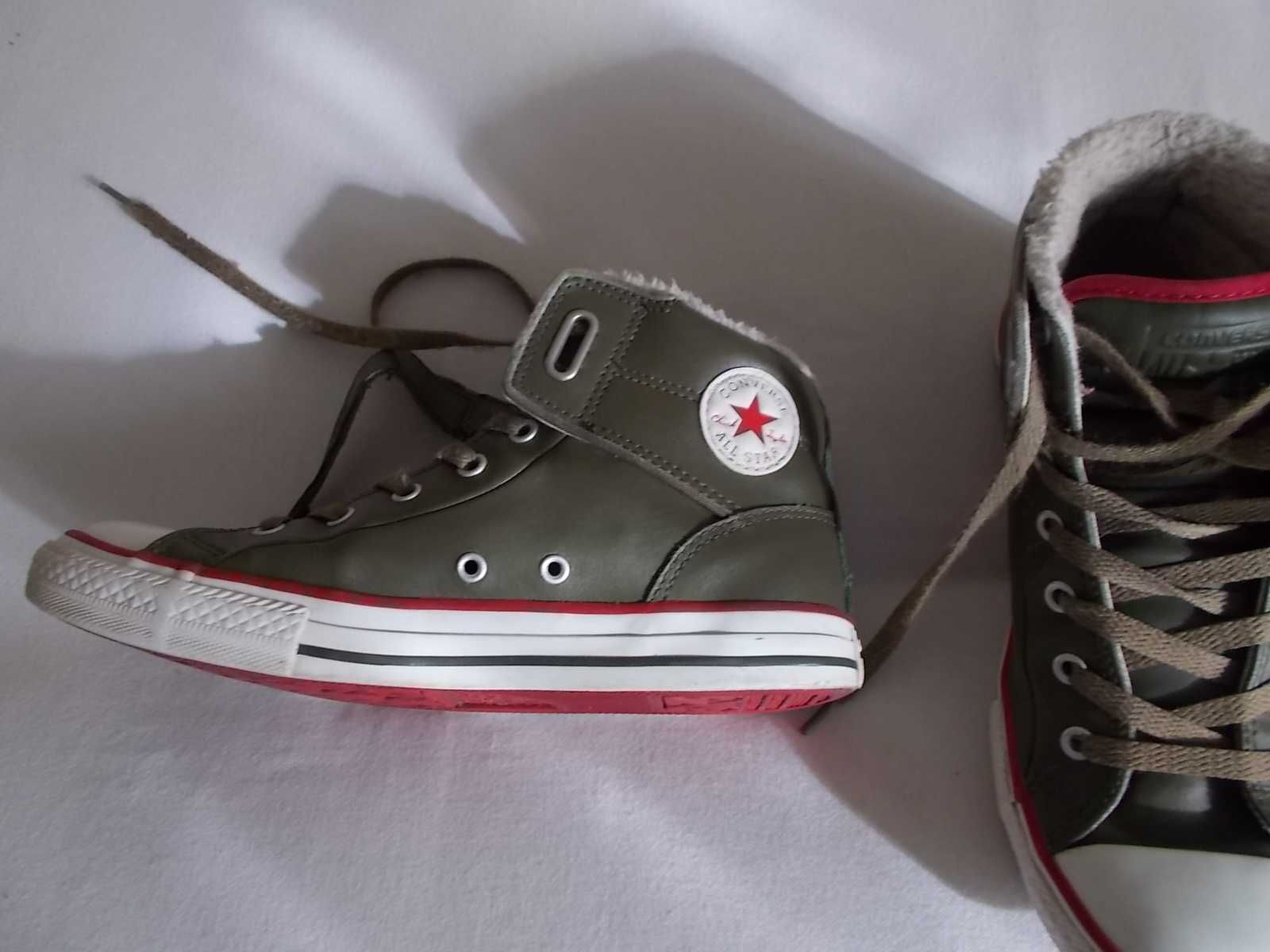 Buty trampki CONVERSE skóra r.38 dł.wkładki 23,5cm