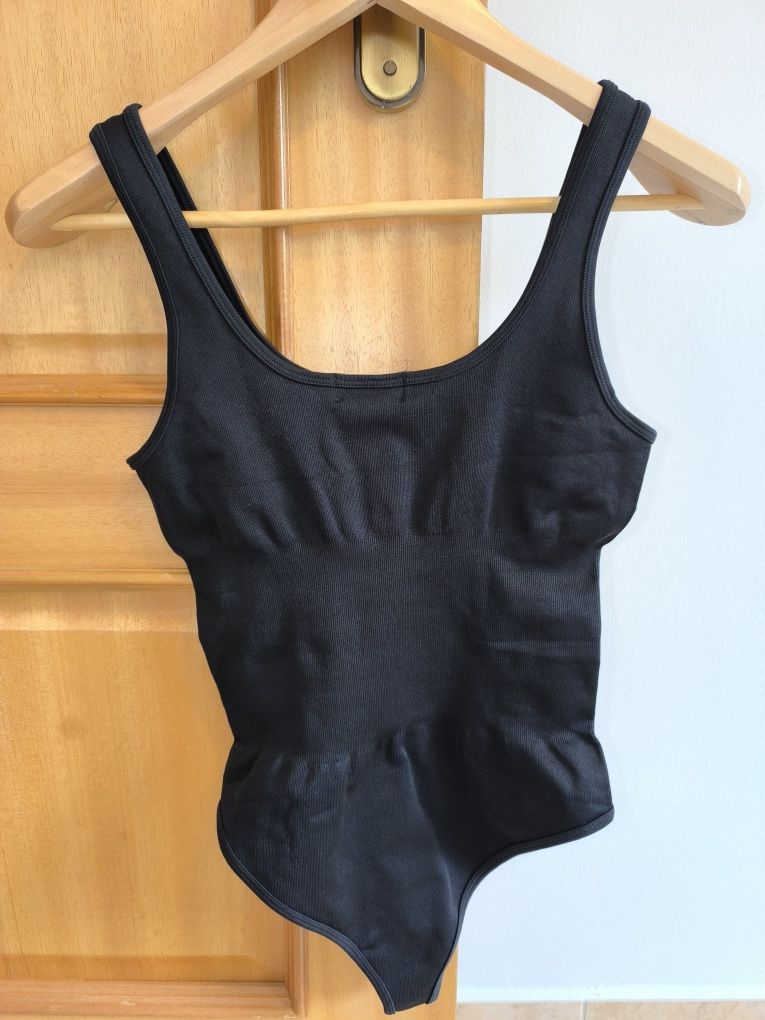 Body Preto Modelador
