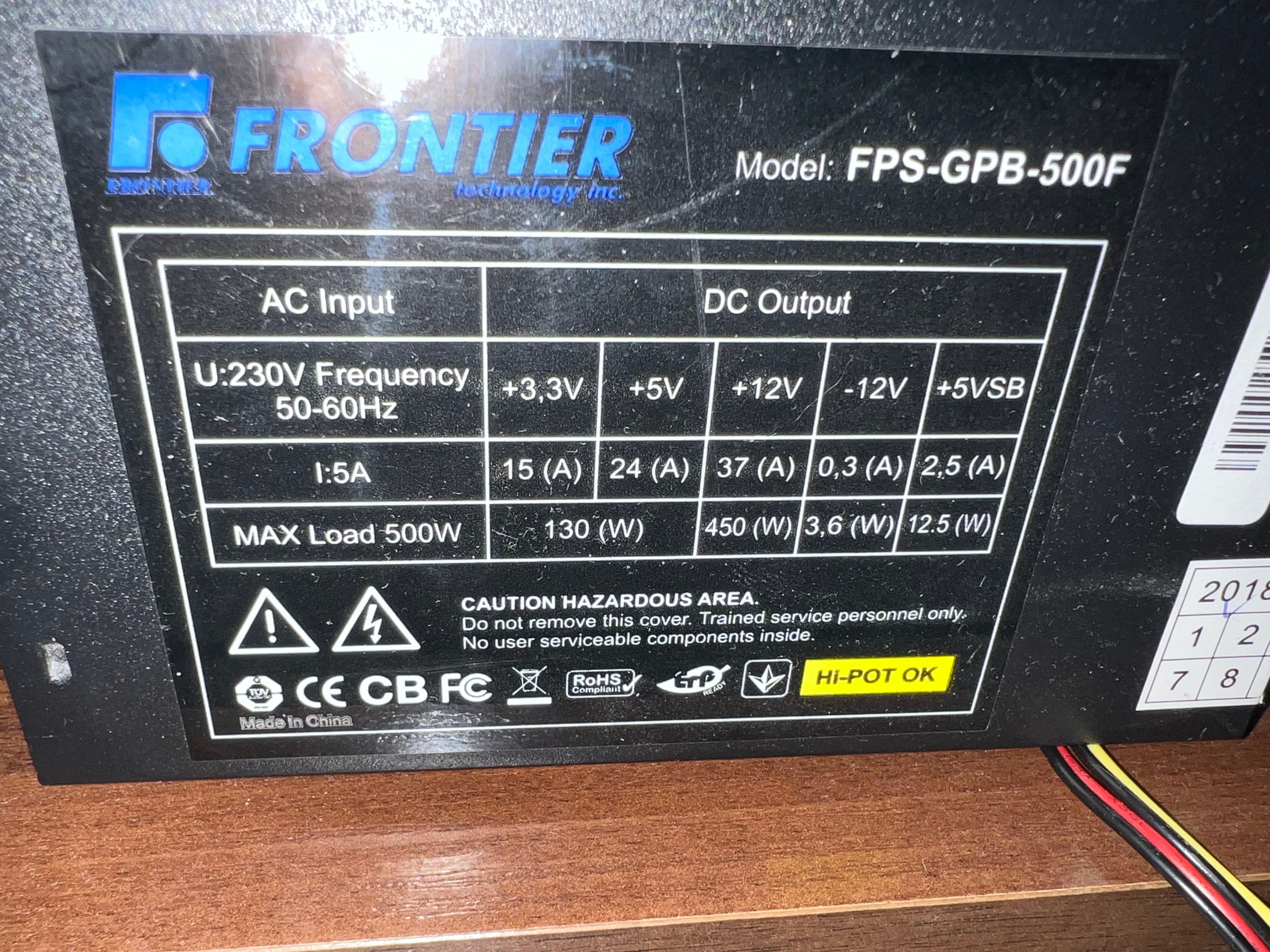 Комплек h81 pro+ 500W+intel i5 3.2 мгц + відеокарта 2gb+операт 16gb