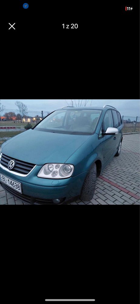 Wynajem auto 7 osób vw touran i inne