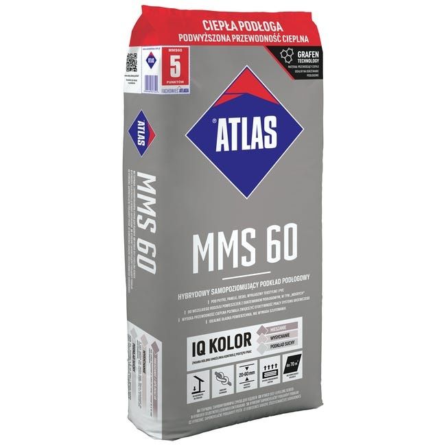 Atlas Podkład samopoziomujący MMS 60 25 kg