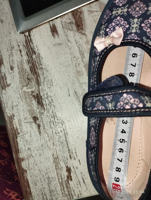 Дитячі текстильні тапки для дівчинки Vi-GGa-Mi