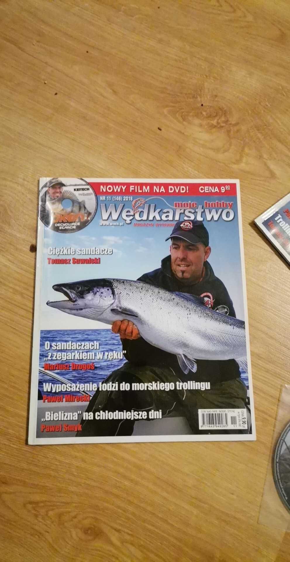 Gazetki wedkarskie na płytą