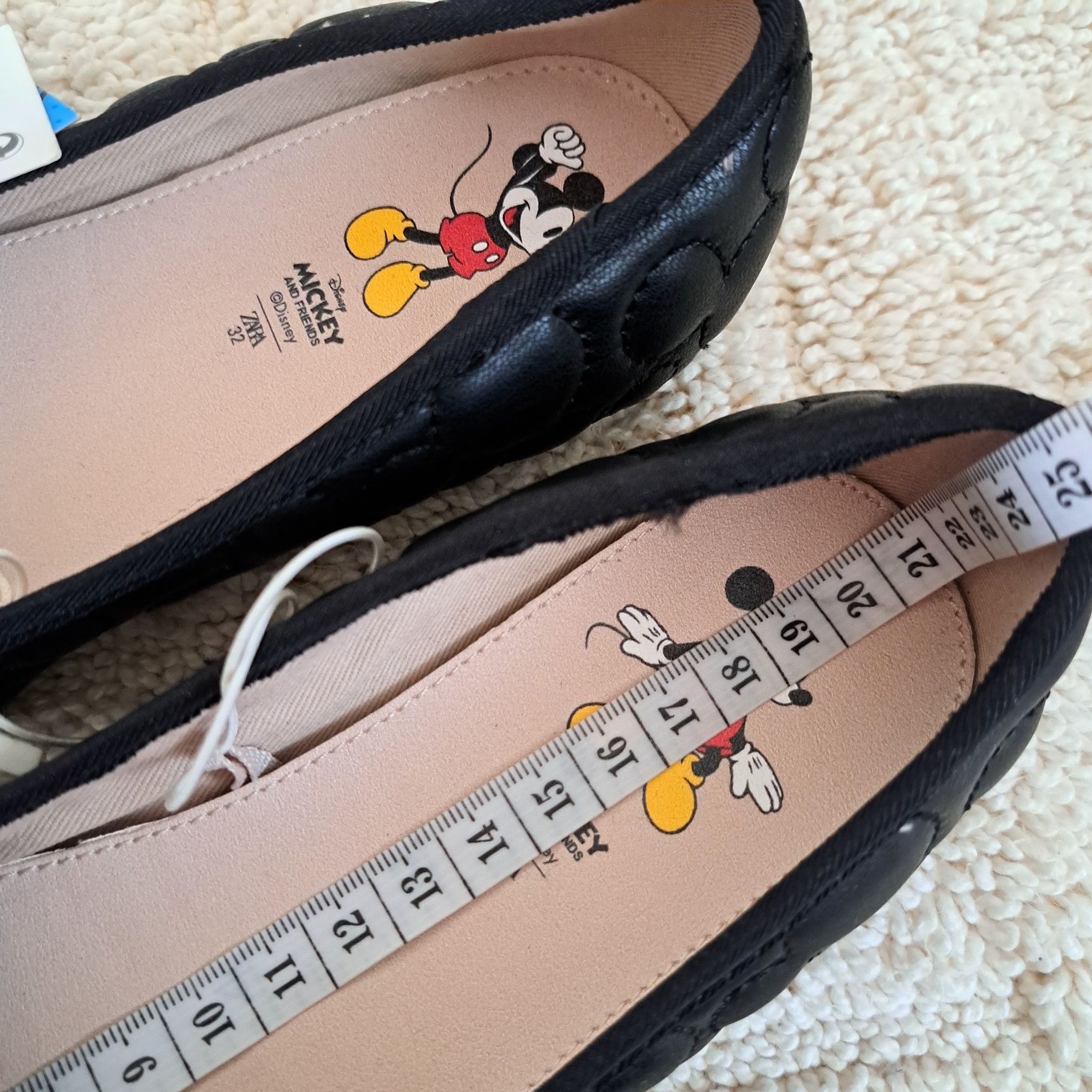 nowe Baleriny Mickey Mouse Zara