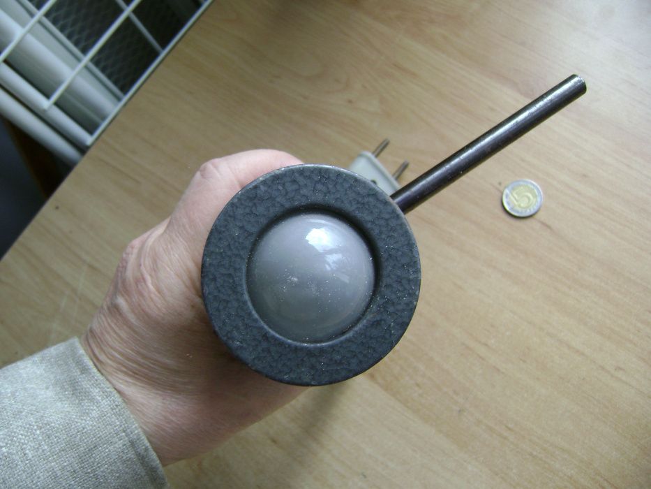 Starocie z PRL Lampa kolekcjonerska niemiecka od rzutnika