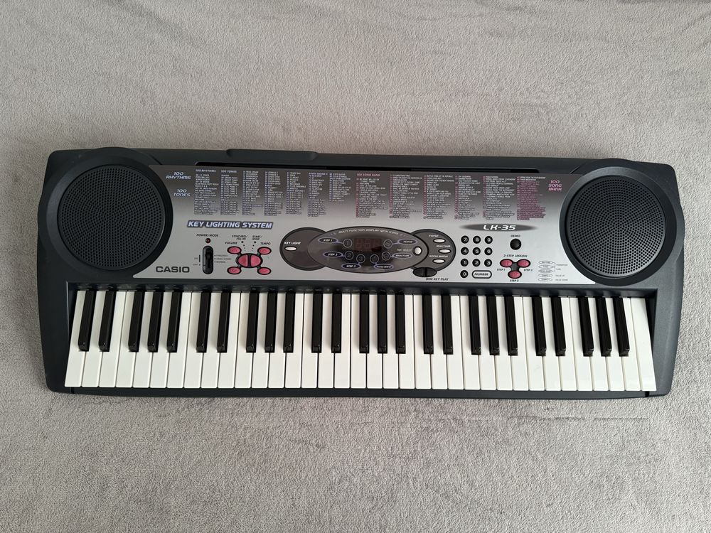 Syntezator Keyboard CASIO LK-35