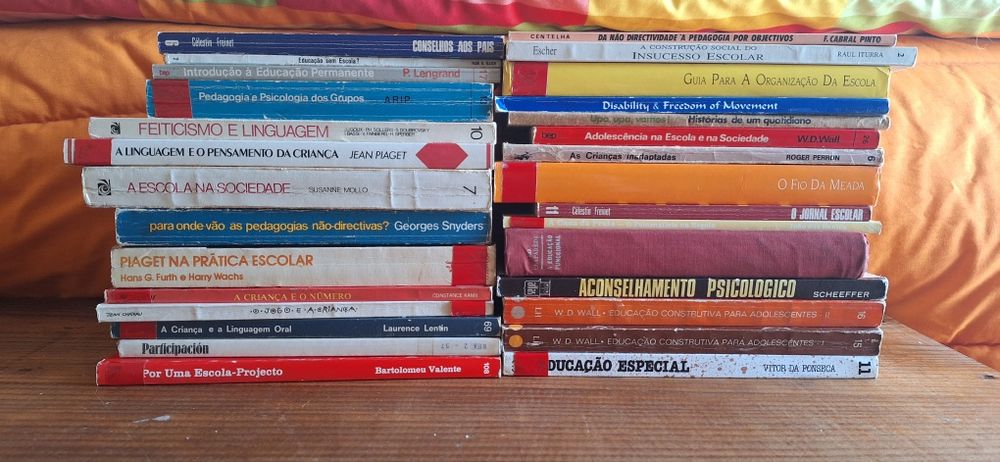 Livros area psicologia e educacao