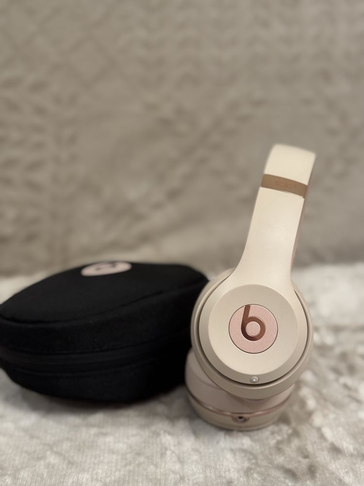 Beats Solo 3 Wireless Matte Gold Słuchawki Bezprzewodowe Złoty Mat