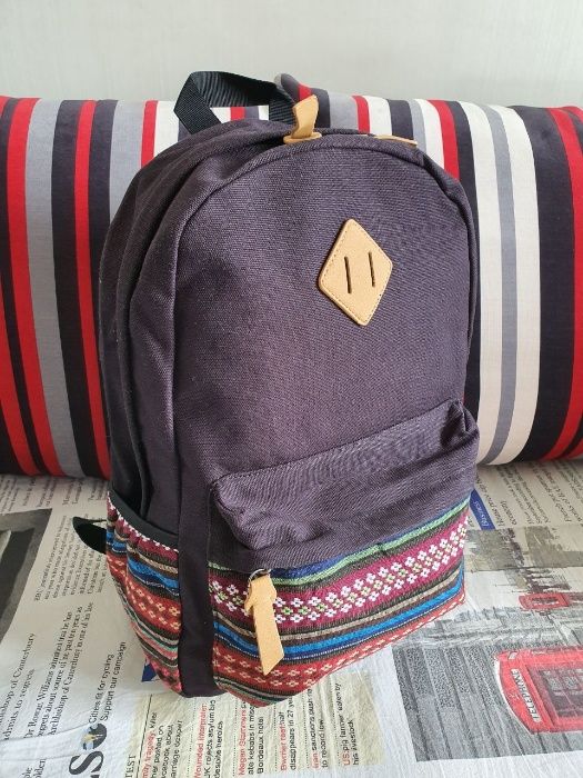 Новий шкільний рюкзак с українським орнаментом