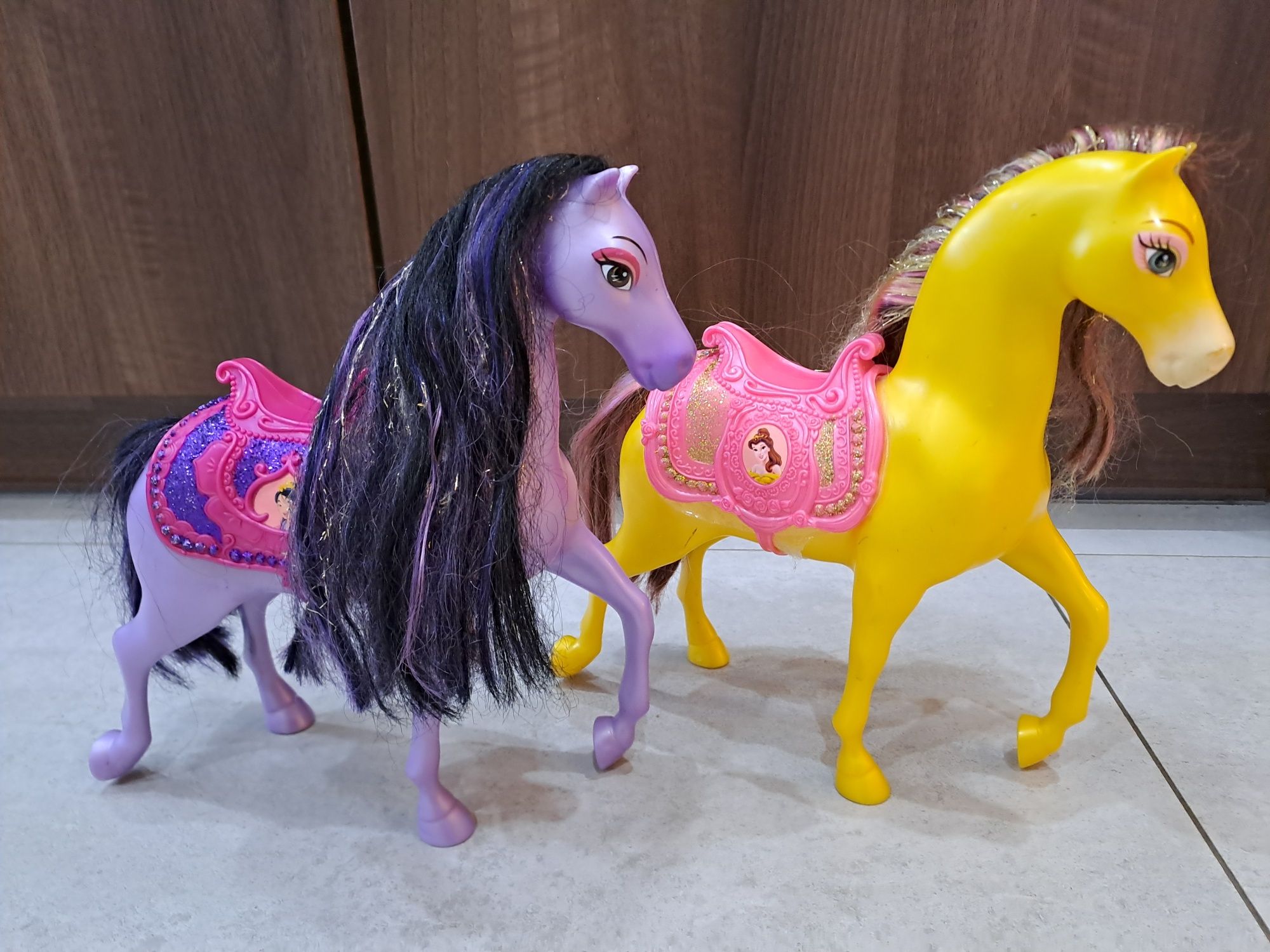 Disney,  Mattel, Mulan, Ariel,Bella,Aurora, koń,  konik