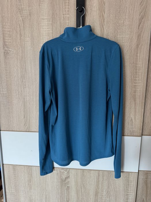 Bluza Under Armour L half zip sportowa gym damska logowana