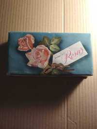 Caixa em cartão de sabonetes Rosas ( Confiança Braga )