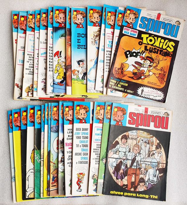 Revista "Spirou" ~ 2ª Serie Completa ~ 32 números ~ 1979 ~ RARO