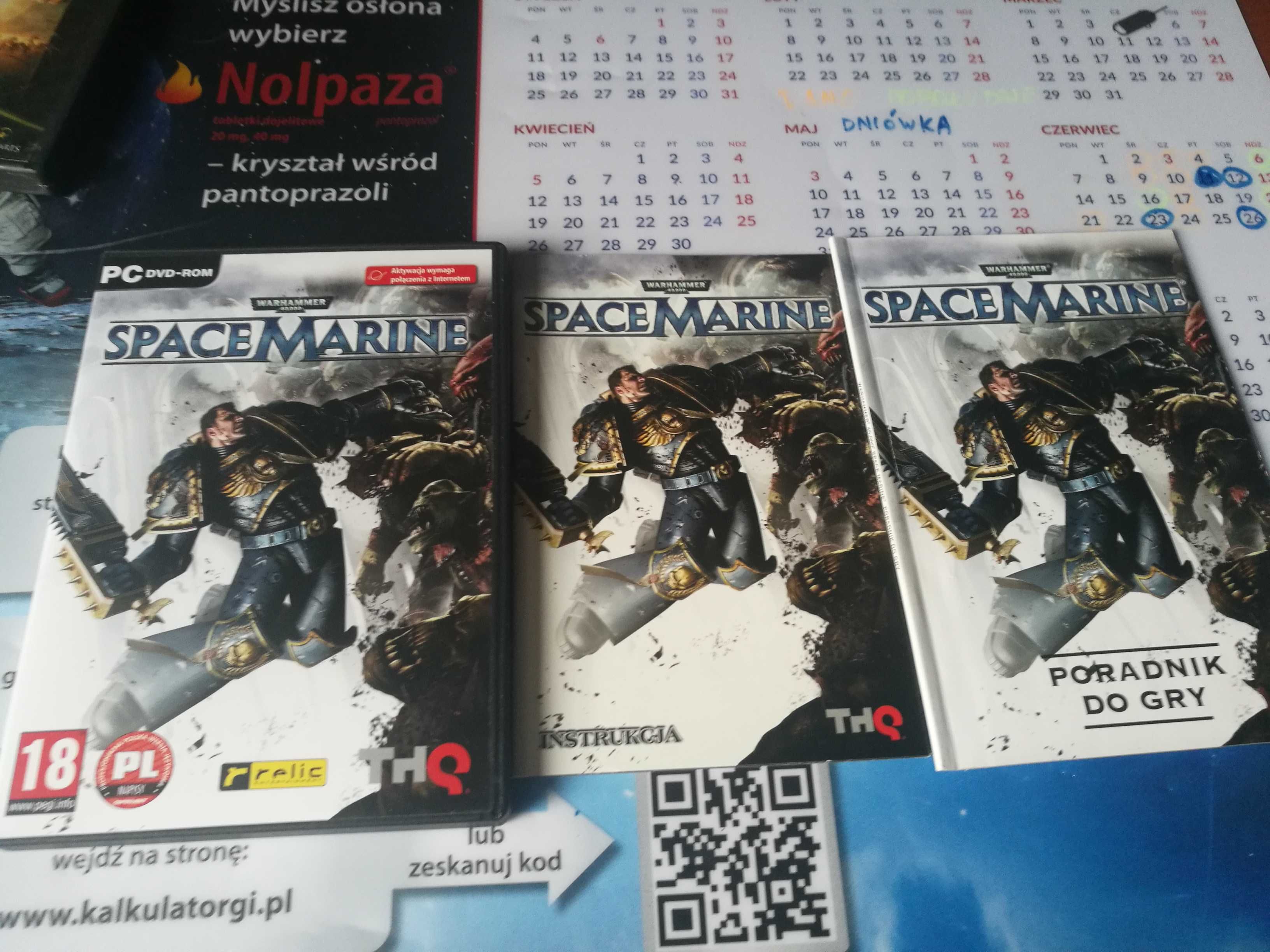 Warhammer 40,000: Space Marine PC PL
