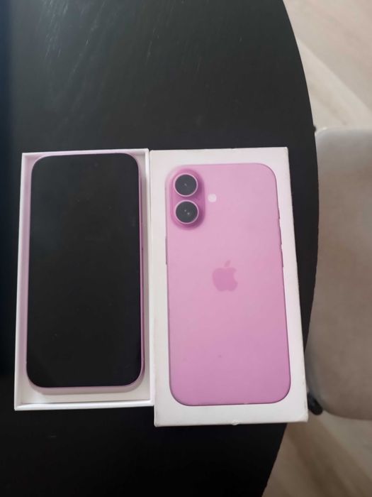 iphone 16 stan igła bateria 100% różowy