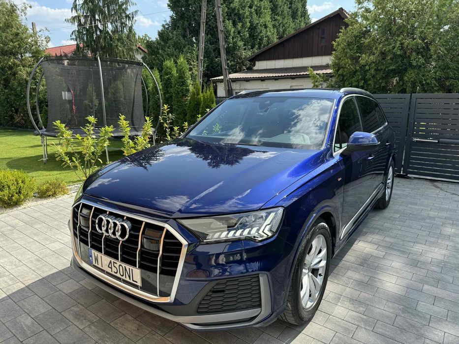 Audi Q7 Audi Q7 3.0 TDI | S line | 7-osobowe | Matrix | Pneumatyka | B&O | ACC