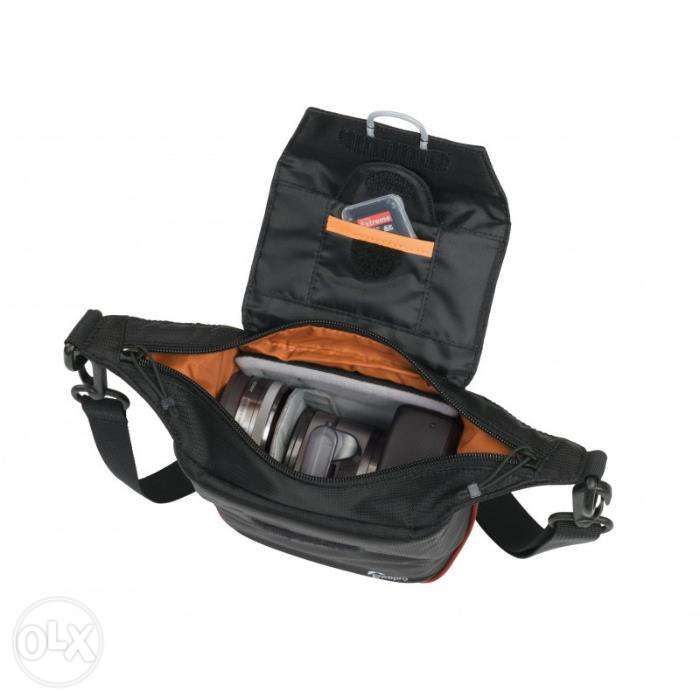 NOVO! LOWEPRO Courier 80-Bolsa Máquina Fotográfica 2 em 1! (Sony Nex)