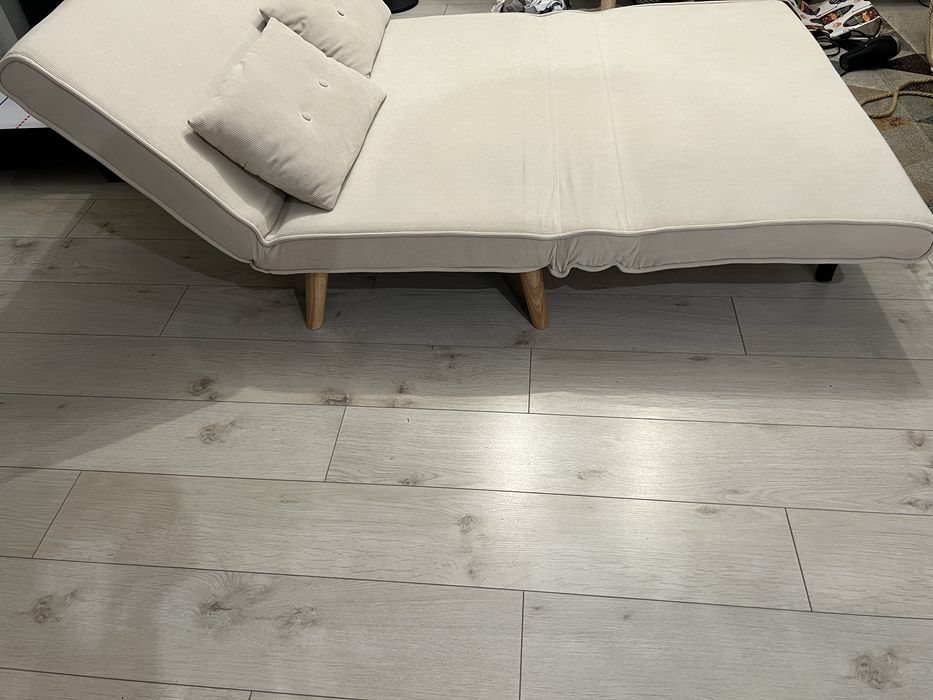 2szt. Sofa rozkladana mała lavilla agata meble beżowa