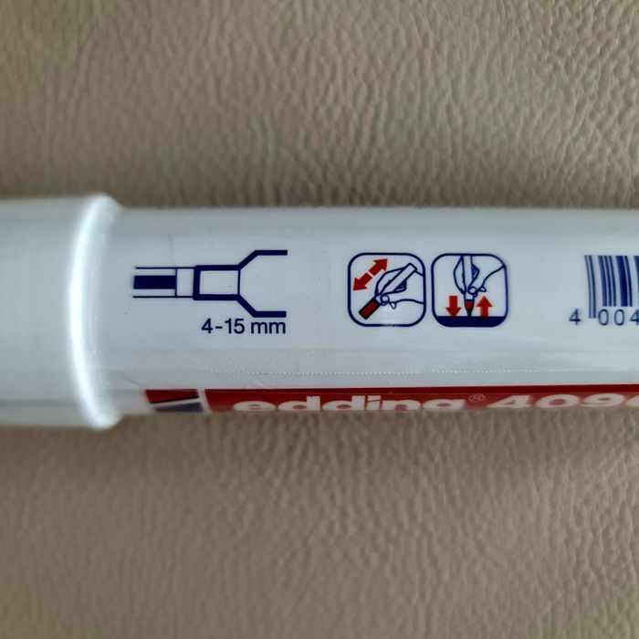 Маркер крейдяний Edding e-4090/11 білий