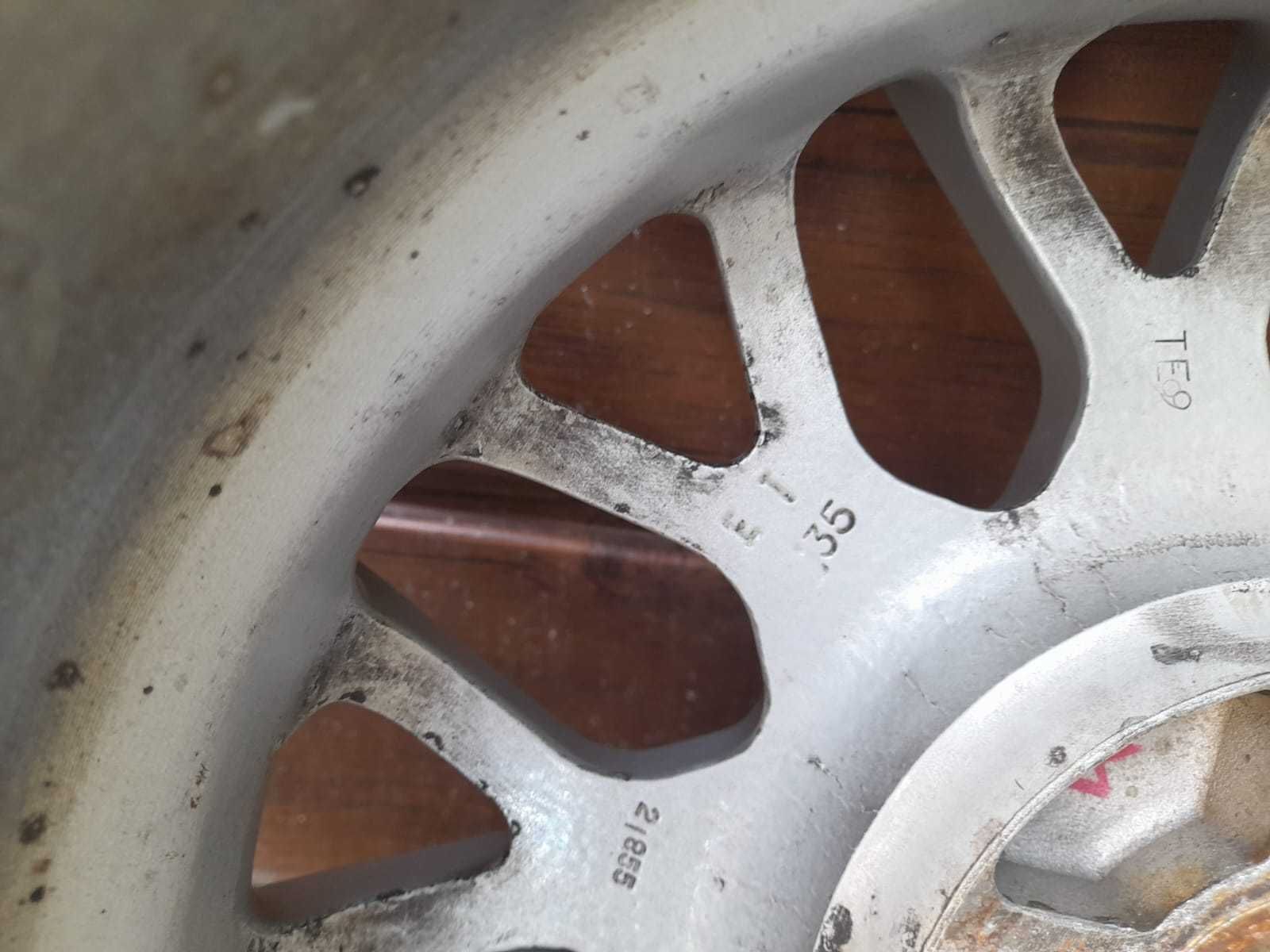 Alufelgi TSW 15 cali 4x100 ET35 z oponami letnimi