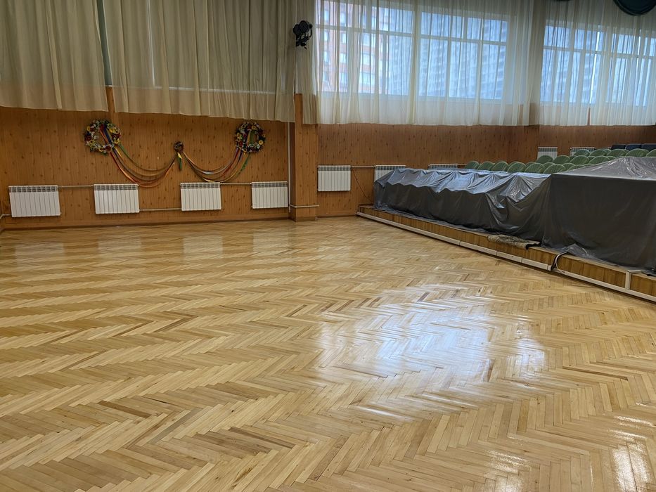 Шліфування паркету.Ремонт після затопу