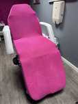 Fotel kosmetyczny lub do pedicure hydrauliczny dzielone podnozki