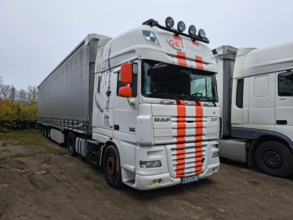 DAF XF 105  460 ATE mega/low deck