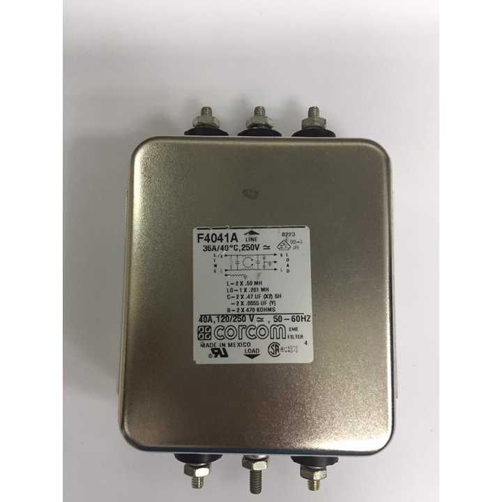 Фільтр лінії живлення Corcom F4041A 50Hz/60Hz 40A/40C 120/250 V