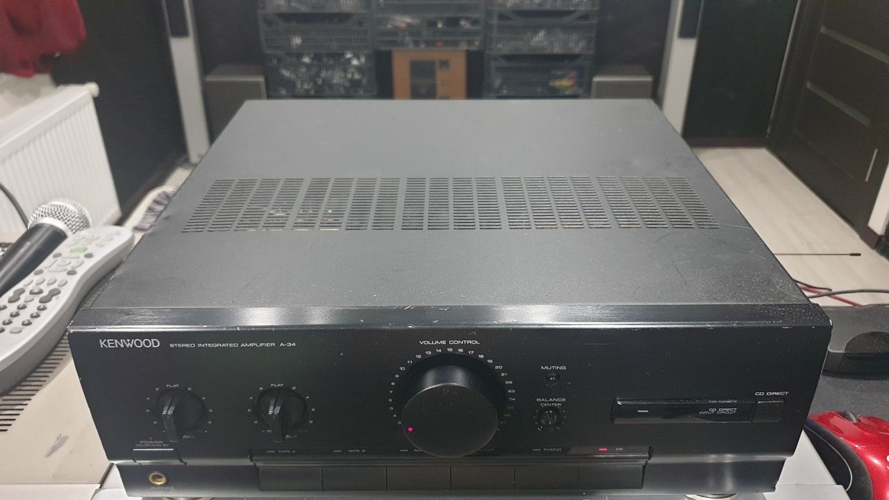 Kenwood A-34 транзисторний stereo підсилювач