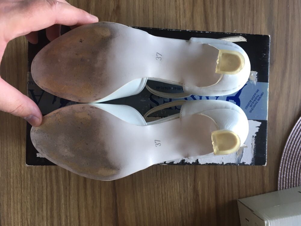 Buty ślubne, taneczne r. 37 | bdb