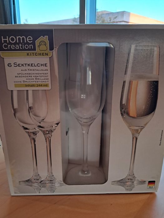 Copos de espumante/flutes