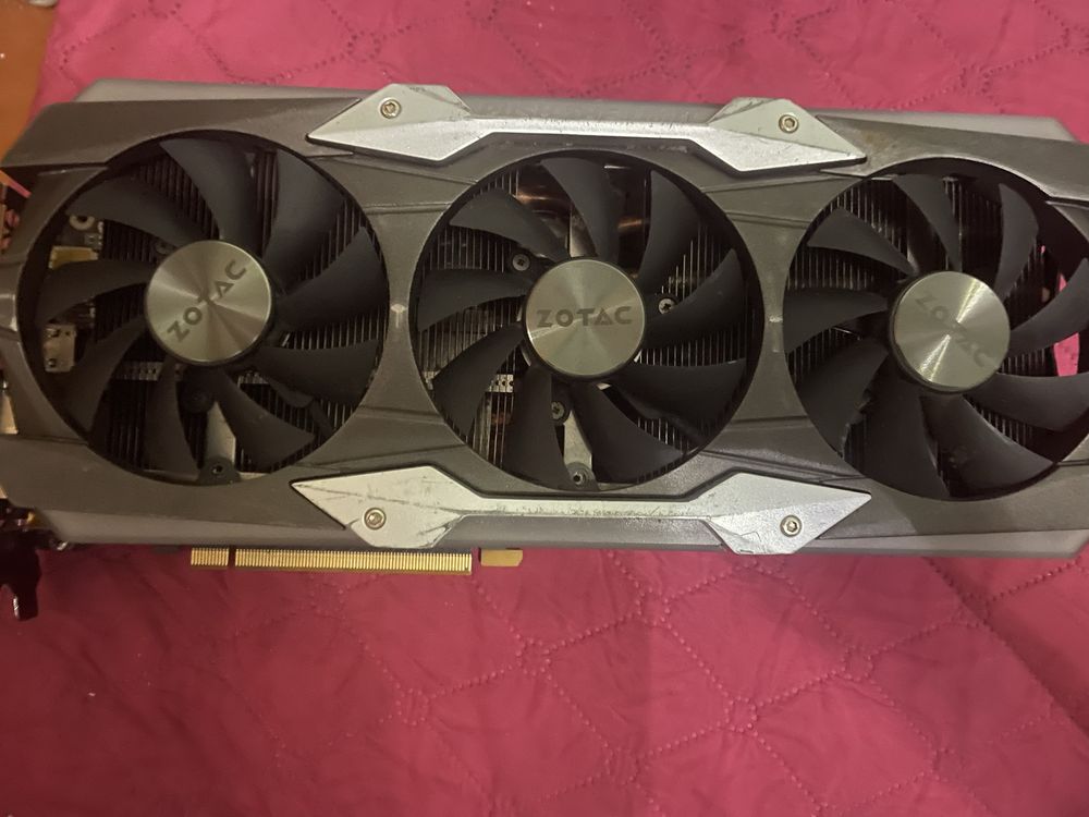 Заголовок : Срочно Продам gtx 1080ti Zotac