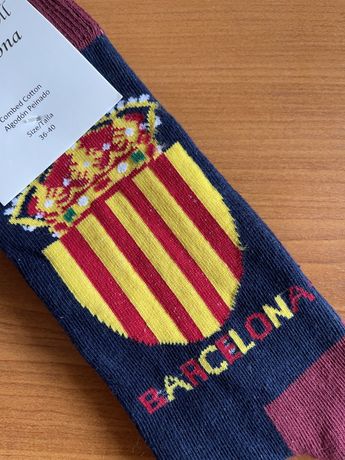 Продам НОВЫЕ ОРИГИНАЛЬНЫЕ носки из Барселоны! Эксклюзивный товар !
